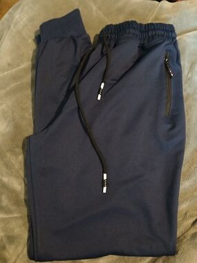 Unk Navy Drawstring Joggers with Zipper Pockets